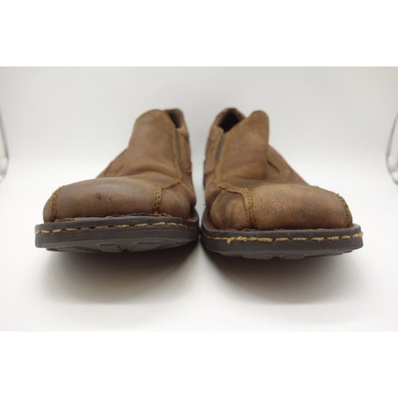Born Brown Leather Dress Casual Slip On Chelsea Loafers Shoes Men's 47.5 / 13 - Picture 8 of 11
